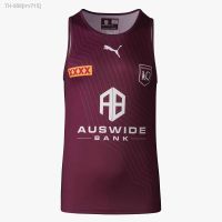 ฟุตบอล 2023Rugby World Cup 2023 Puma Queenslaand Marnoons Training Singlet Rugby Jersey Sports Vest