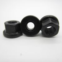 【CW】 5pcs M12 M14 M16 M18 M20 M22 6331 8.8 Grade 45 Flange Hexagon collar nuts with a height