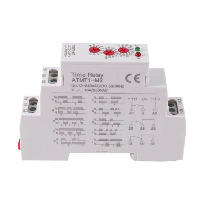 12-240vac-dc-din-rail-type-time-delay-relay-16a-250vac-multifunction-timer-relay-with-10-function-choices-atmt1