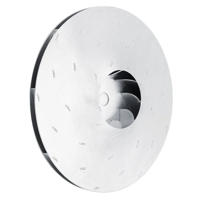 125mm Impeller Rotary Fan Blade Vacuum Cleaner Motor Parts 8mm Hole Diameter