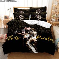 3D Elvis Presley Singer Bedding Set Fashion 3D Duvet Cover Set Luxury Bed Cover For Adults Bedroom Decor 240x220cm Bed Cover Set