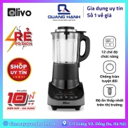 Máy Làm Sữa Hạt Olivo CB20 12 Chức Năng Công Suất 2000W Hàng chính hãng,