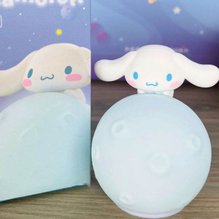 Sanrio Hello Kitty Kuromi Night Lights Moon Ornaments Cinnamoroll ...