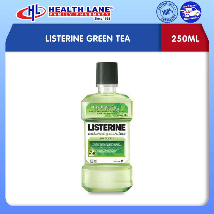 LISTERINE GREEN TEA 250ML Lazada