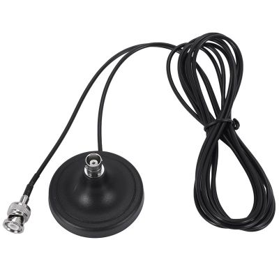 Wireless Antenna Base Microphone Antenna Base with Magnet 3 Meter Rg174 Cable Bnc Male Aerial