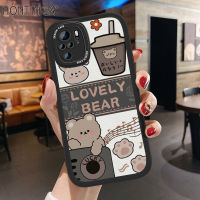 เคสฝาหลังสำหรับ Xiaomi Redmi โน๊ต10 Pro Note 10S 4G,เคสโทรศัพท์ซิลิโคนนิ่มหนังหมีการ์ตูนน่ารักเคสป้องกันกล้องคลุมทั้งหมดฝาหลังกันกระแทกเคสโทรศัพท์เคสนิ่มสำหรับเด็กผู้หญิง