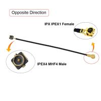 ชิ้น/ล็อต U.fl IPX IPEX1ตัวเมียไปจนถึง MHF4 IPEX4หัวต่อตัวผู้สาย RF1.13แบบผมเปีย RF Coaxial Jumper สายไฟต่อ3ซม. 5ซม.