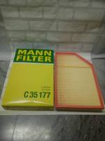 กรองอากาศ Volvo  V70 II  (2000 - 2007)  รุ่น 2.0T -ผลิตตั้งแต่ 01/2007   Air Filter Mann  C 35177 / C35177