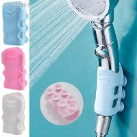 1PC Bathroom Shower Bracket Perforated Suction Cup Shower Nozzle Fixed Bracket Rain Shower Head Base