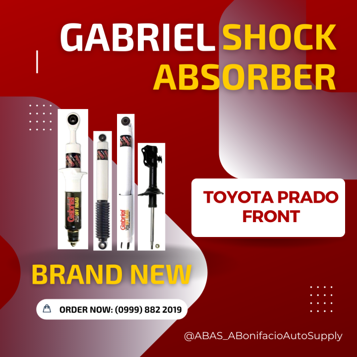 Gabriel Shock Absorbers G51792 Toyota Prado FRT Lazada PH