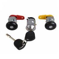 【YF】 IGNITION SWITCH LEFT RIGHT DOOR LOCK CYLINDER WITH 2 KEYS FOR FORD FIESTA ESCORT KA