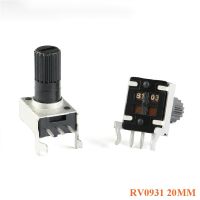 ▬۩ 10pcs RV0931 Potentiometer Side-Adjustable Handle 20mm Shaft 1K/B102 5K/B502 10K/B103 50K/B503 100K/B504 WH09 0931