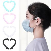 ซิลิโคนรองหู ซิลิโคนกันเจ็บหู ซิลิโนรองสายเเมสคล้องหูSoft silicone ear cushions Face mask-J1