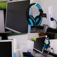 ที่วางหูฟังในสำนักงาน Universal Headset Hanger Hook Sticky On PC จอคอมพิวเตอร์หูฟัง Stand Headphones Holder Rack