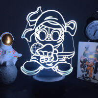 Friday Night Funkin Table Lamps Hank J. Wimbleton Figure 3D Led Night Lighting Desk Anime Game Character Kids Gift Home Room