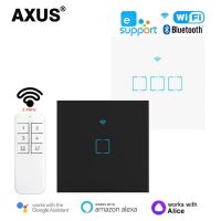 EWelink Smart Life Light Switch WiFi Touch Sensor Smart Switch Remote Control No Neutral Wire For Alexa Google Home Alice