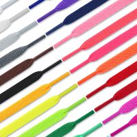 1Pair 26 Colors Flat Shoelaces 60-180cm for Sneakers Fabric Shoe Laces Color Lace Boot Laces for Shoes Classic Soft Shoestrings