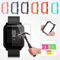 PC Case Cover Protector สำหรับ Huami Bip Youth Watch TPU Full Cover Soft Film Watch Frame Protector