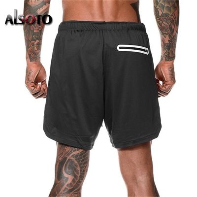 ‘；’ Mens Swimwear Quick Dry Breathable Short Pant Beach Shorts Briefs Gyms Swimsuits Fitness Workout Bodybuilding Jogger Sportswear