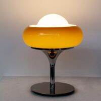 【YD】 Medieval Glass Table Lamp Postmodern Bauhaus Room Bedside