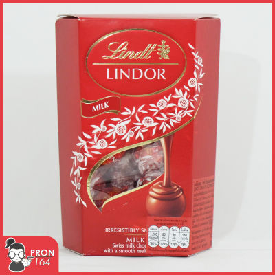 ลินด์ ลินเดอร์ ช็อกโกแลตสอดไส้ทรัฟเฟิล *Lindt Lindor Chocolate Milk *200 กรัม*