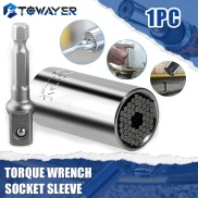 Mechanical Workshop Universal Torque Wrench Head Set Socket Sleeve Power