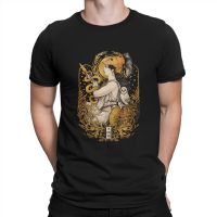 Pallas Athena Men T Shirts Ancient Greek Goddess Funny Tees Short Sleeve O Neck T-Shirt Pure Cotton Graphic Printed Clothes