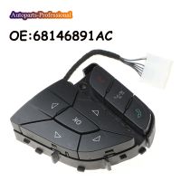 brand new Car Auto accessorie For Jeep Cherokee 2014 2018 68146891AC Multifunction Steering Wheel Switch High Quality