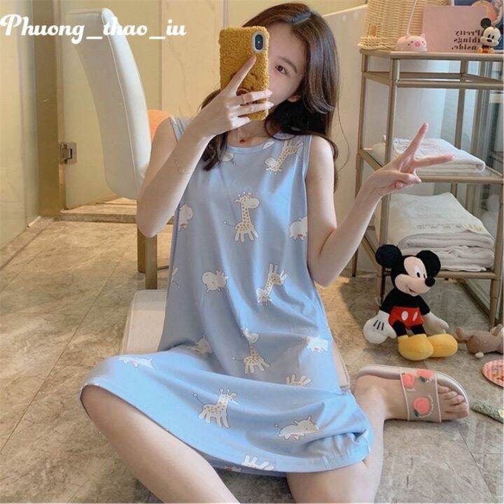 Tổng hợp Đầm Mặc Nhà Dễ Thương giá rẻ bán chạy tháng 82023  BeeCost