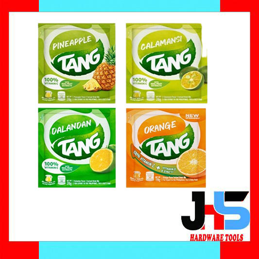 JHS TANG POWDERED JUICE PINEAPPLE/CALAMANSI/DALANDAN/ORANGE 20G (BUNDLE ...