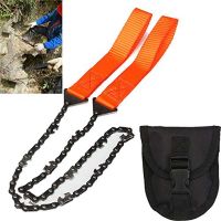 1Pc Multifunction Outdoor Survival Emergency Chic Gear W/Pouch Pocket Hand Camping Hiking Tool Chainsaw High Quality