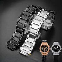 สำหรับ Yubo 27X19 24X17Mm Watchband Big Bang Classic Fusion Men สแตนเลสสตีลเปลี่ยนอุปกรณ์เสริม