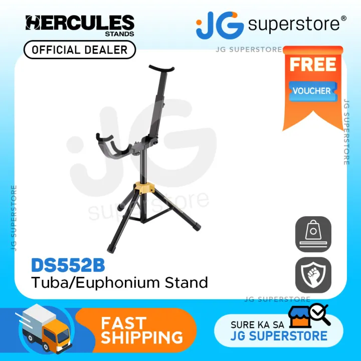 HERCULES Stands Tuba, Euphonium, Baritone/Alto Horn Stand DS552B JG