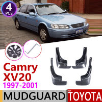 บังโคลนรถด้านหน้าด้านหลังสำหรับ Toyota Camry XV20 20 1997 ~ 2001อุปกรณ์เสริมสำหรับบังโคลนกันชนบังโคลนยางกันโคลน1998 1999 2000