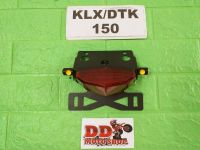 ท้ายสั้น KLX150/DTK150 โครงเหล็กหนา#1.2 mm #แบบใส่ไฟเลี้ยวแต่ง  ท้ายสั้นklx150/d-tracker150 ไฟท้ายสั้นklx150/d-tracker150