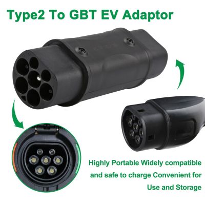 Peocke Electric Car Plug Charger Adapter Type 1 To Type 2 EVSE EV Charging Connector J1772 Type 1 To Tesla For Electric Vehicle