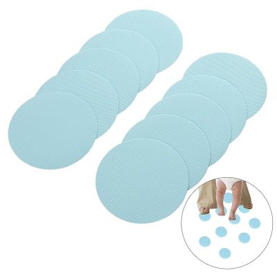【CC】♞﹉○  10pcs PEVA Anti Discs Large Non Grip Stickers Shower Strips Flooring Safety Tape  for Tubs and Showers