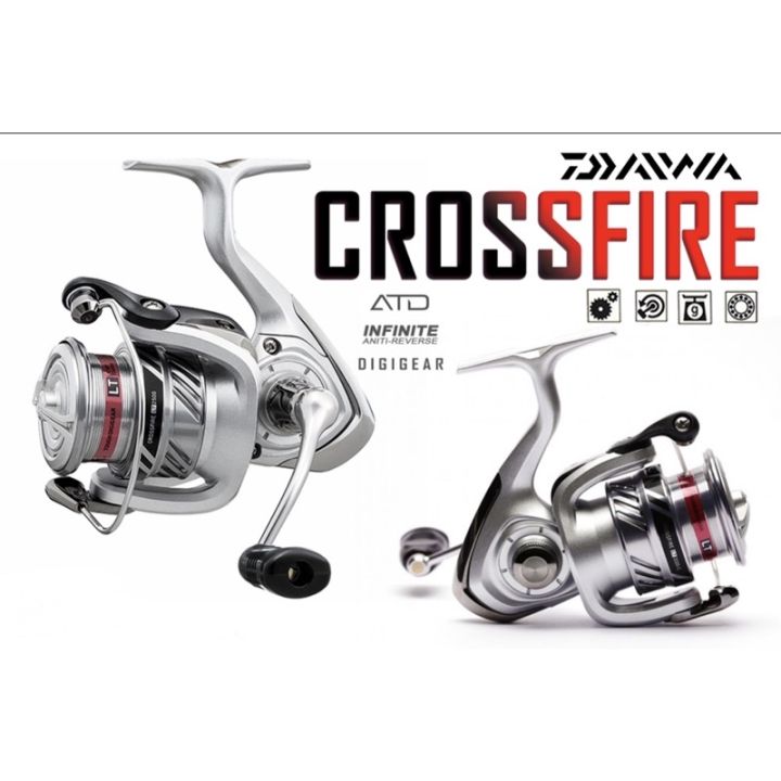 รอกสปิน-daiwa-crossfire-lt-ของแท้มีใบรับประกันทุกตัว