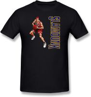 AnneLano Mens Slam Dunk Anime Teeshirt Black