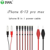 2UUL &amp; 18สายสายเคเบิลทดสอบจ่ายไฟบูทนุ่มพิเศษสำหรับ iPhone 6- 13 Pro Max การทดสอบกระแสไฟเปิดใช้งานเมนบอร์ดสายเคเบิลทดสอบ