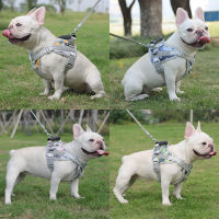 Big Dog Harness Vest Durable Reflective Chest Strap for French-Bulldog Harness German Shepherd Pug Walking Training Supplies