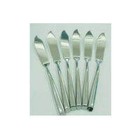 J&amp;G มีดสำหรับทานปลา สแตนเลส (Fish Knife) รุ่น #CAD1/7 แพค 6 ชิ้น (Stainless)