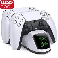 ❣ஐ┋ Dual Fast Charger for Playstation 5 Controller Charger Station Charging Cradle Dock Station With LED Indicator for PS5 Gamepads