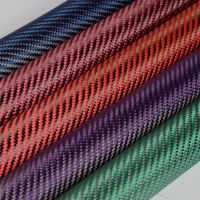 2021Carbon Aramid Fiber Hybrid Fabric Cloth 3K Carbon Fiber Aramid Fiber 190gsm 0.2mm Thickness