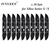 IVYUEEN 10 Sets for XBox Series X S Controller RB LB Bumper Trigger Button Mod Kit Middle Bar Holder Replacement Repair Parts