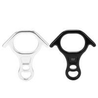 Ox Horn Carabiner Free Burrs 8-Shaped Ring Descender สำหรับการปีนเขาโยกสำหรับไฟ