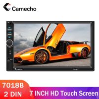 ◘ Camecho Universal Car Radio 2 Din HD 7 quot; Touch Screen Stereo Bluetooth Handsfree FM Radio Mirror Link Monitor 12V 7018B Radio