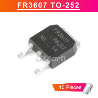 10Pcs FR3607 TO-252 IRFR3607 IRFR3607TRPBF TO252 SMD 80A/75V N-Channel MOSFET ทรานซิสเตอร์ใหม่เดิม