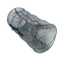 Fishing Net Automatic Folded Fishing Net Trap Zipper Bait Spring Cage for Shrimp Crayfish Crab Net Outdoor Fishing Equipment