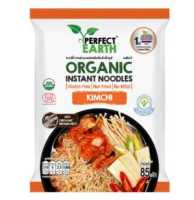 Perfect Earth Organic Instant Noodles Kimchi เพอร์เฟคเอิร์ธ บะหมี่ข้าวกล้องออร์แกนิคกึ่งสำเร็จรูป รสกิมจิ (85 g)